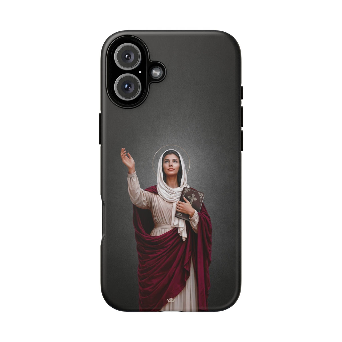 St. Monica Hard Phone Case (Dark) Copyright VENXARA