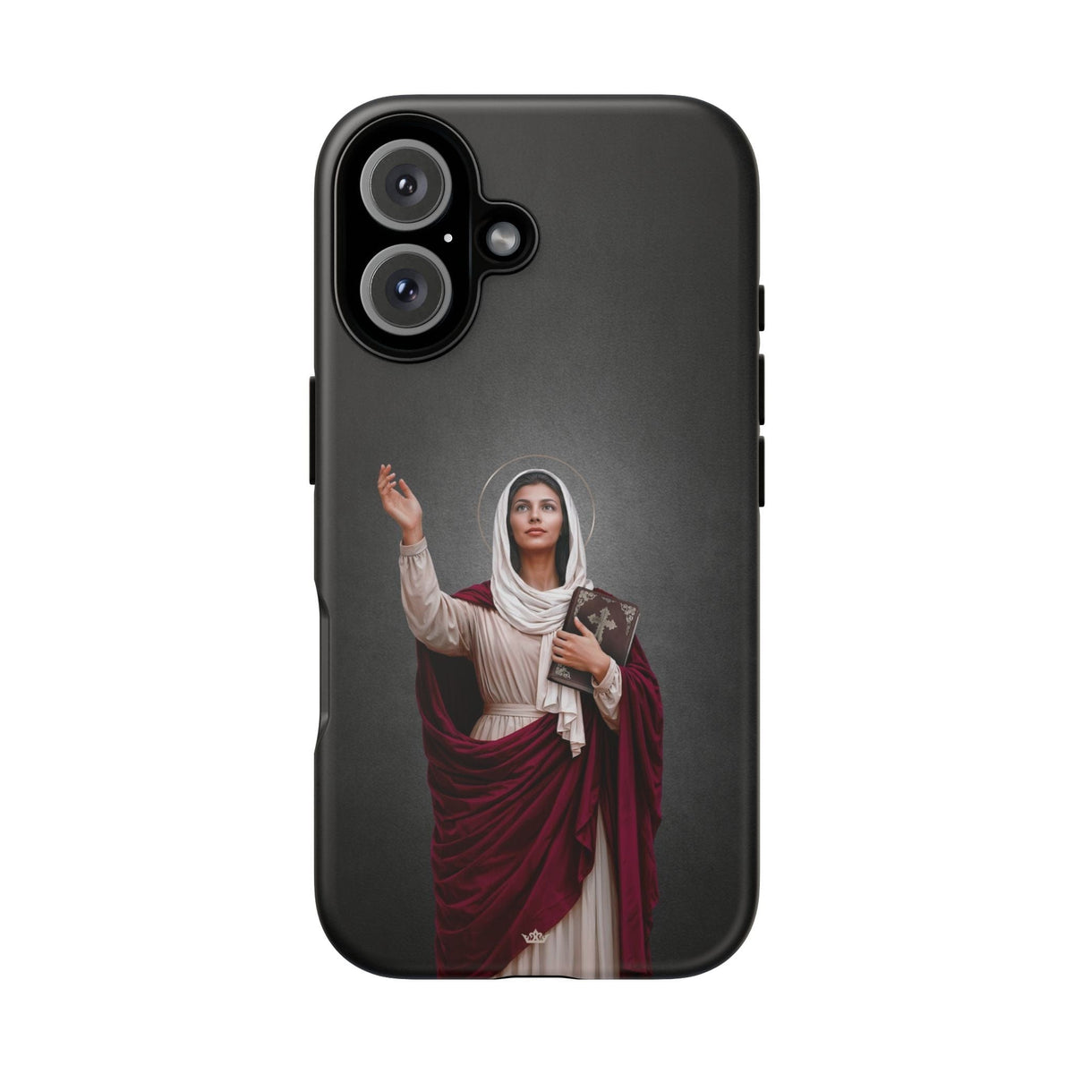 St. Monica Hard Phone Case (Dark) Copyright VENXARA