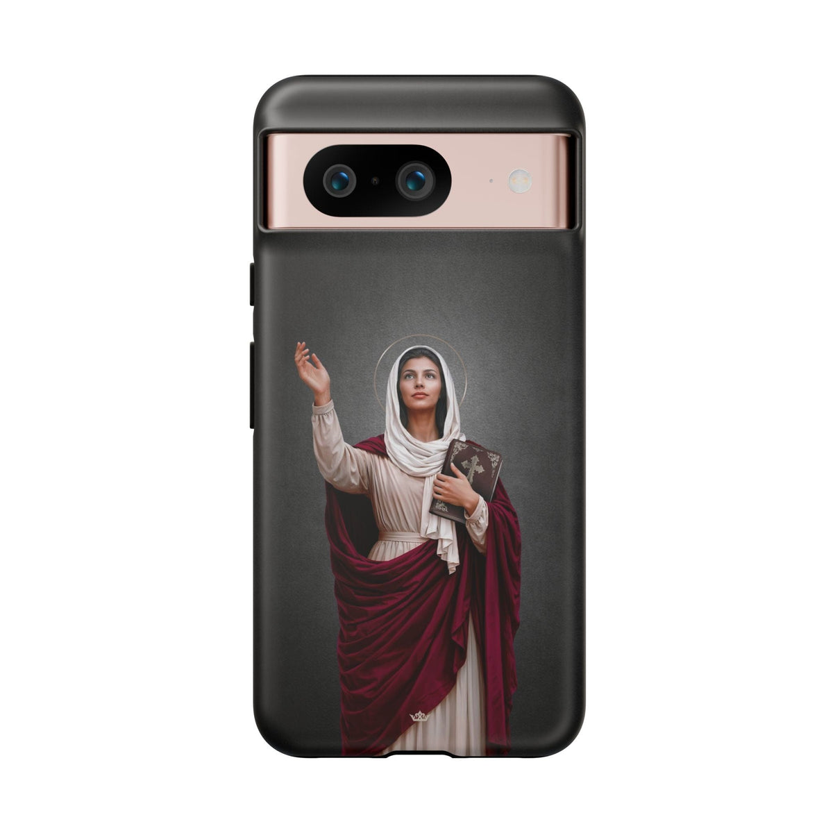 St. Monica Hard Phone Case (Dark) Copyright VENXARA