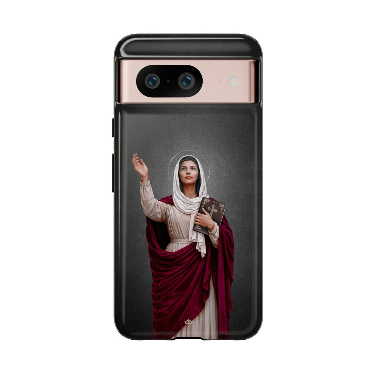 St. Monica Hard Phone Case (Dark) Copyright VENXARA