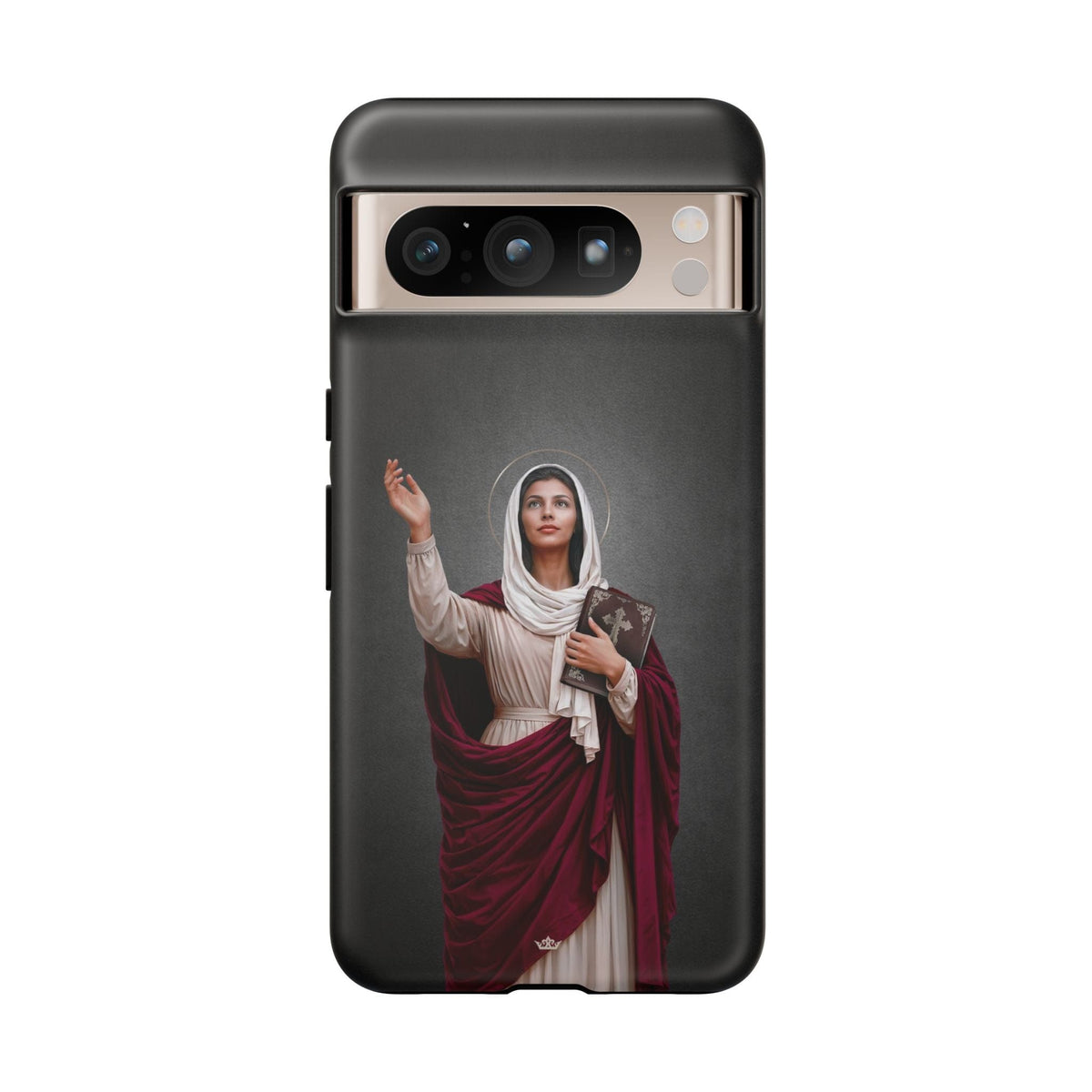 St. Monica Hard Phone Case (Dark) Copyright VENXARA