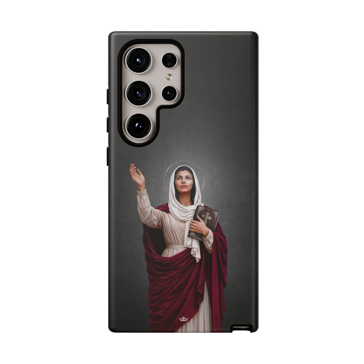 St. Monica Hard Phone Case (Dark) Copyright VENXARA