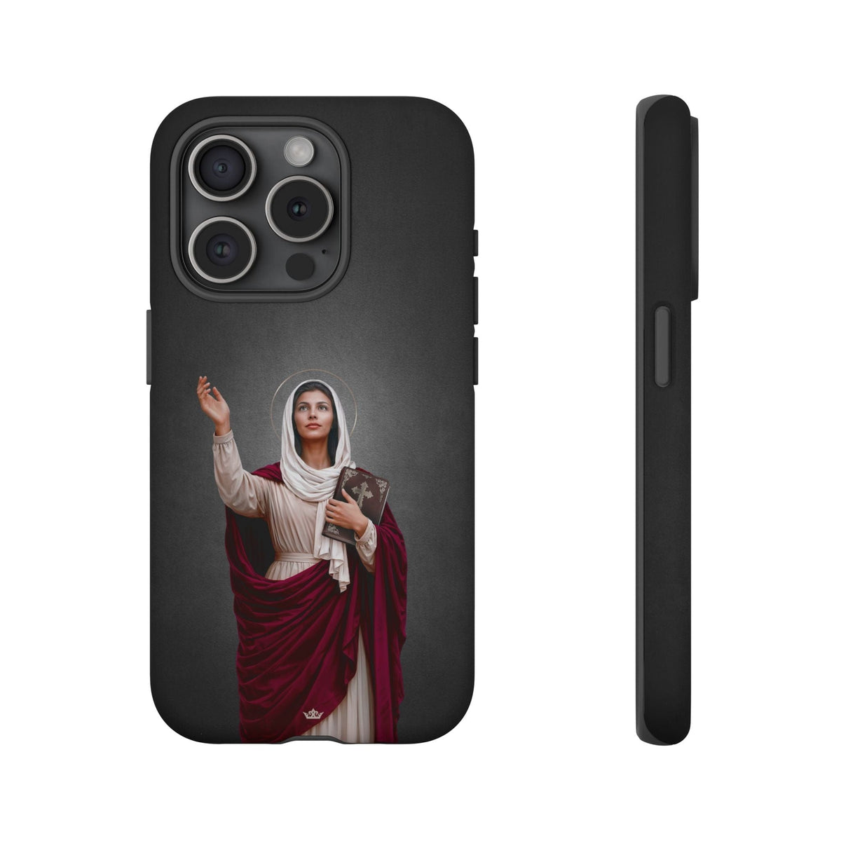 St. Monica Hard Phone Case (Dark) Copyright VENXARA