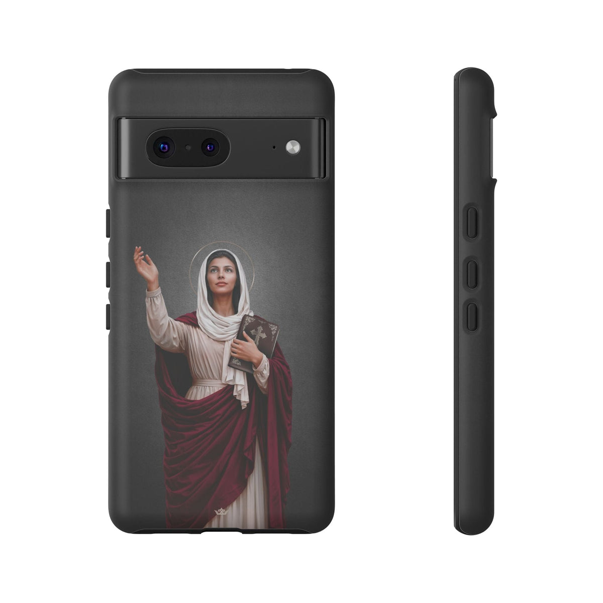 St. Monica Hard Phone Case (Dark) Copyright VENXARA