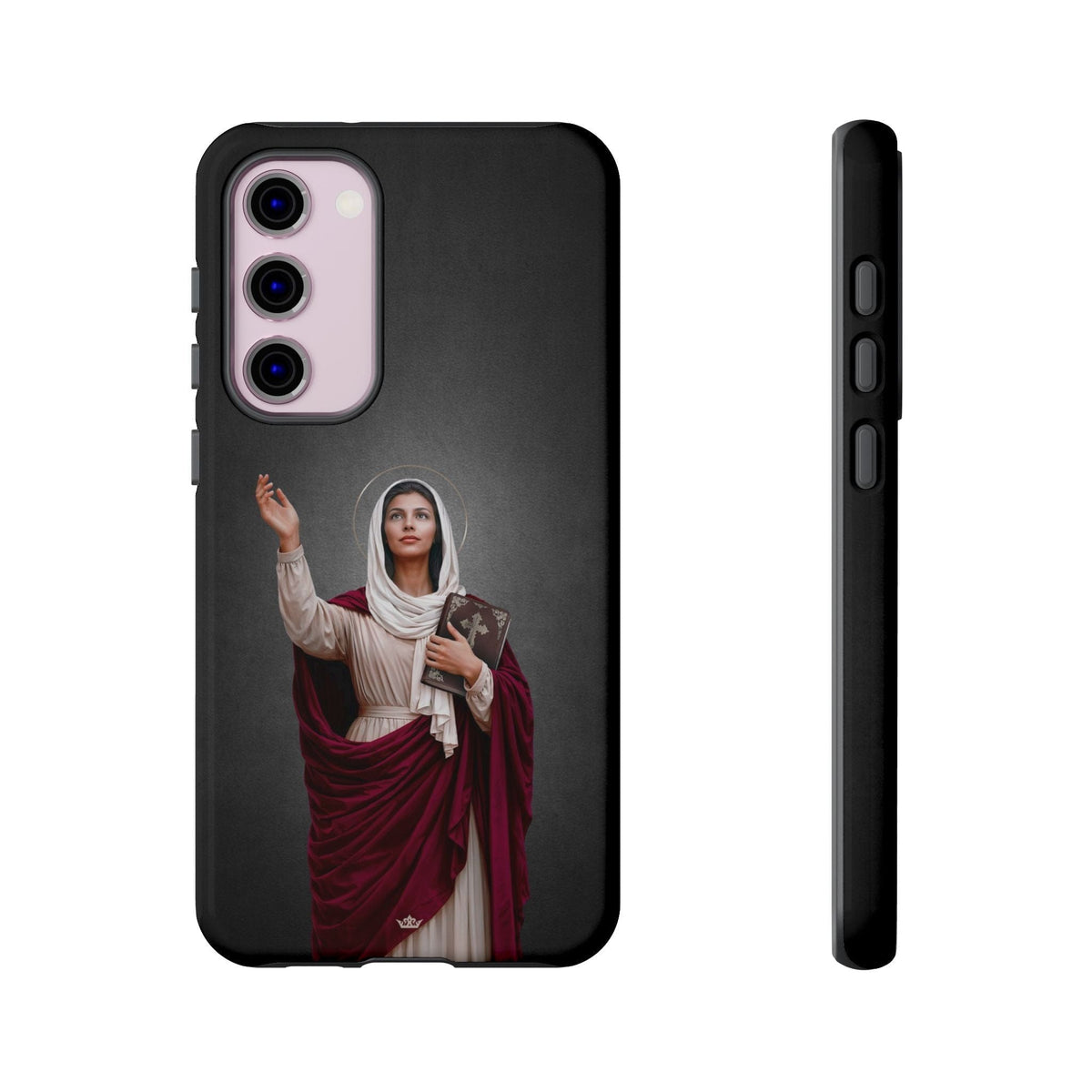 St. Monica Hard Phone Case (Dark) Copyright VENXARA