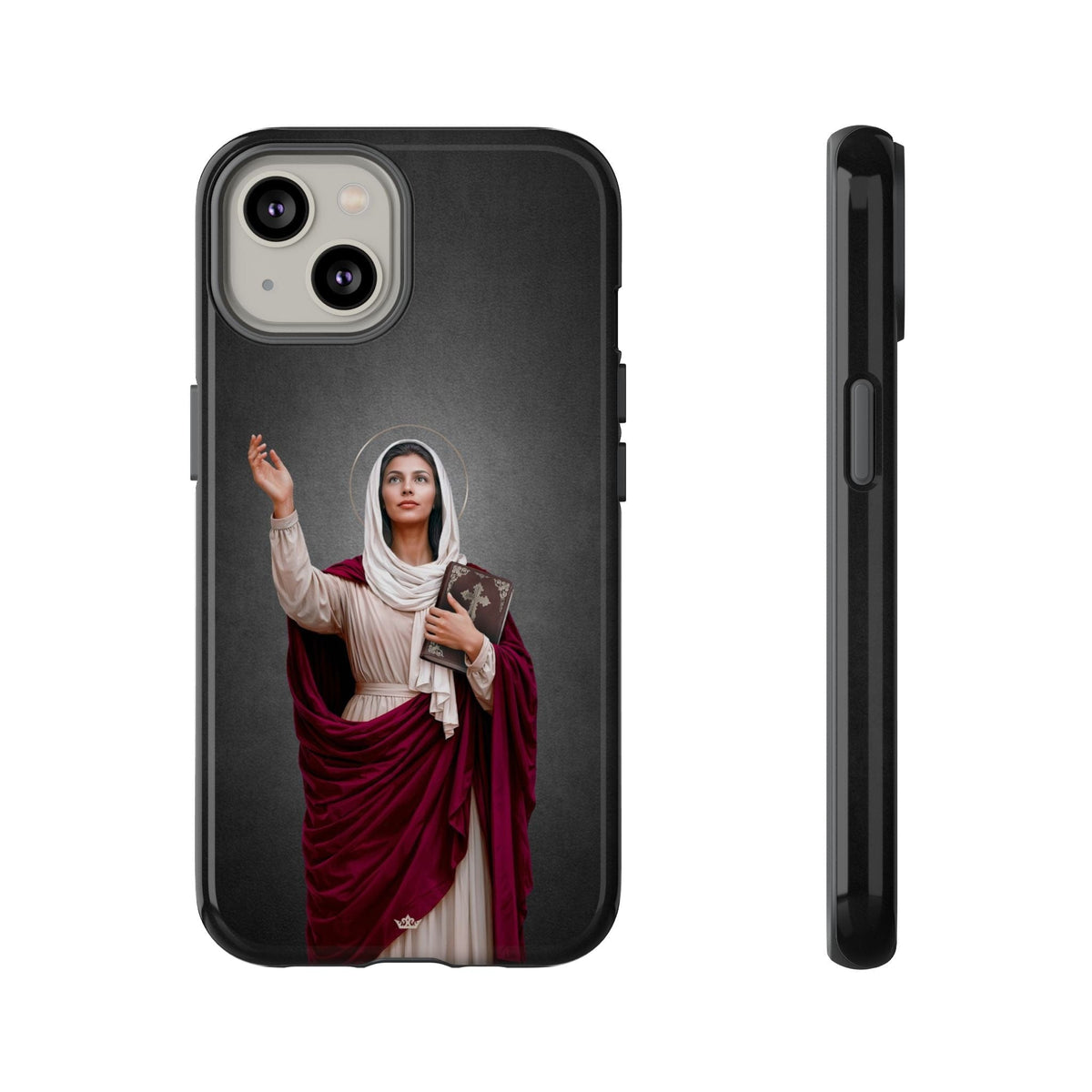 St. Monica Hard Phone Case (Dark) Copyright VENXARA
