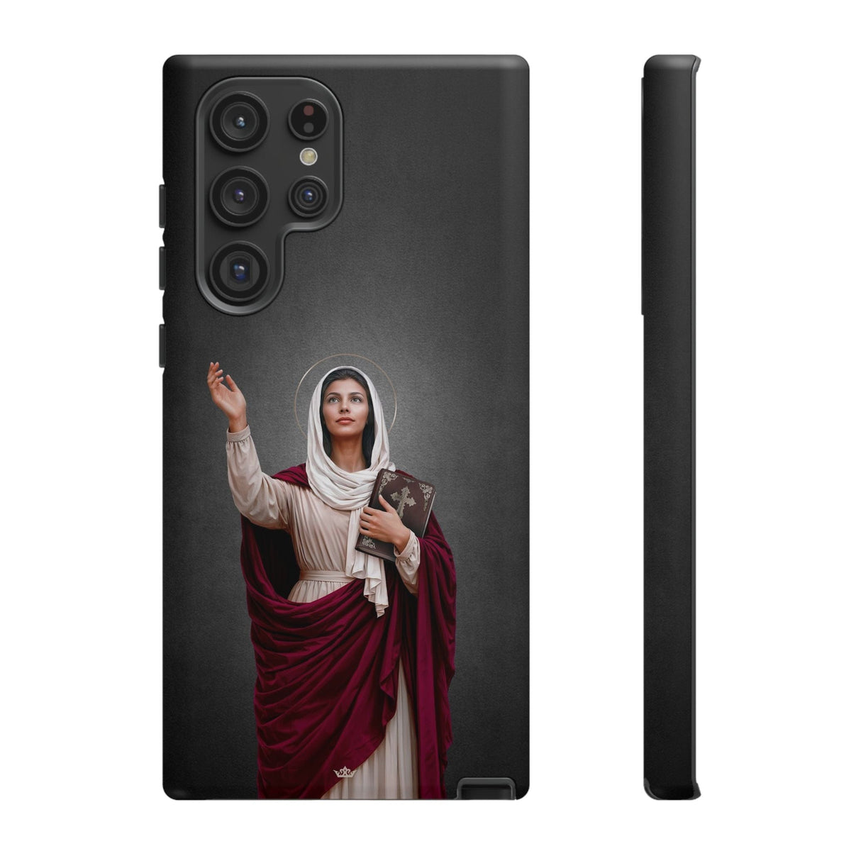 St. Monica Hard Phone Case (Dark) Copyright VENXARA