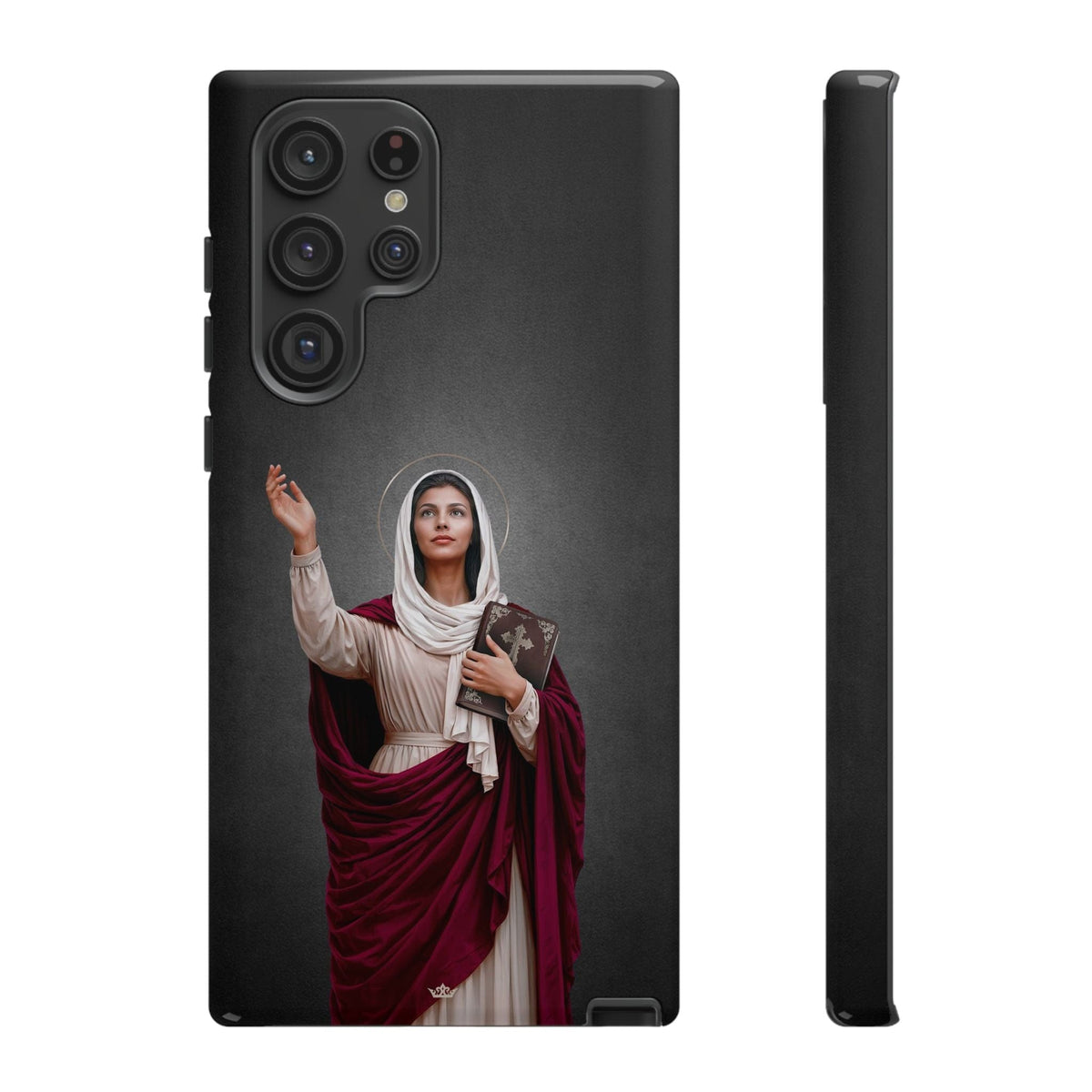 St. Monica Hard Phone Case (Dark) Copyright VENXARA