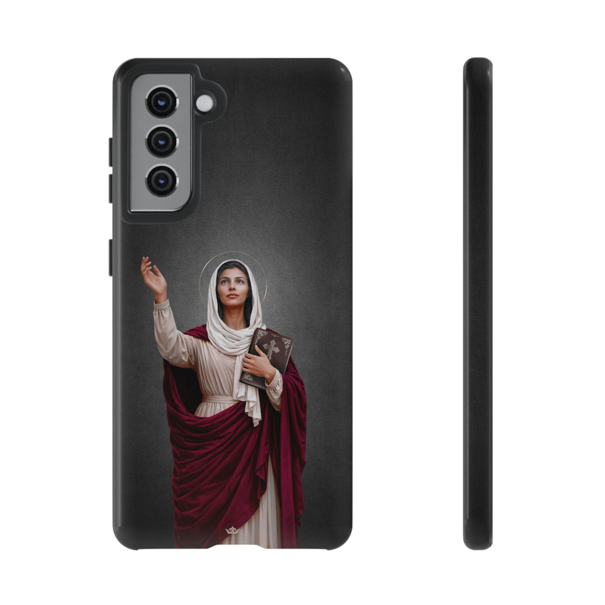 St. Monica Hard Phone Case (Dark) Copyright VENXARA