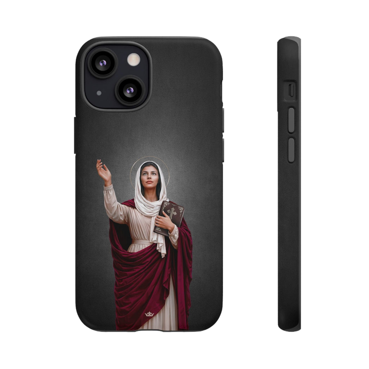 St. Monica Hard Phone Case (Dark) Copyright VENXARA