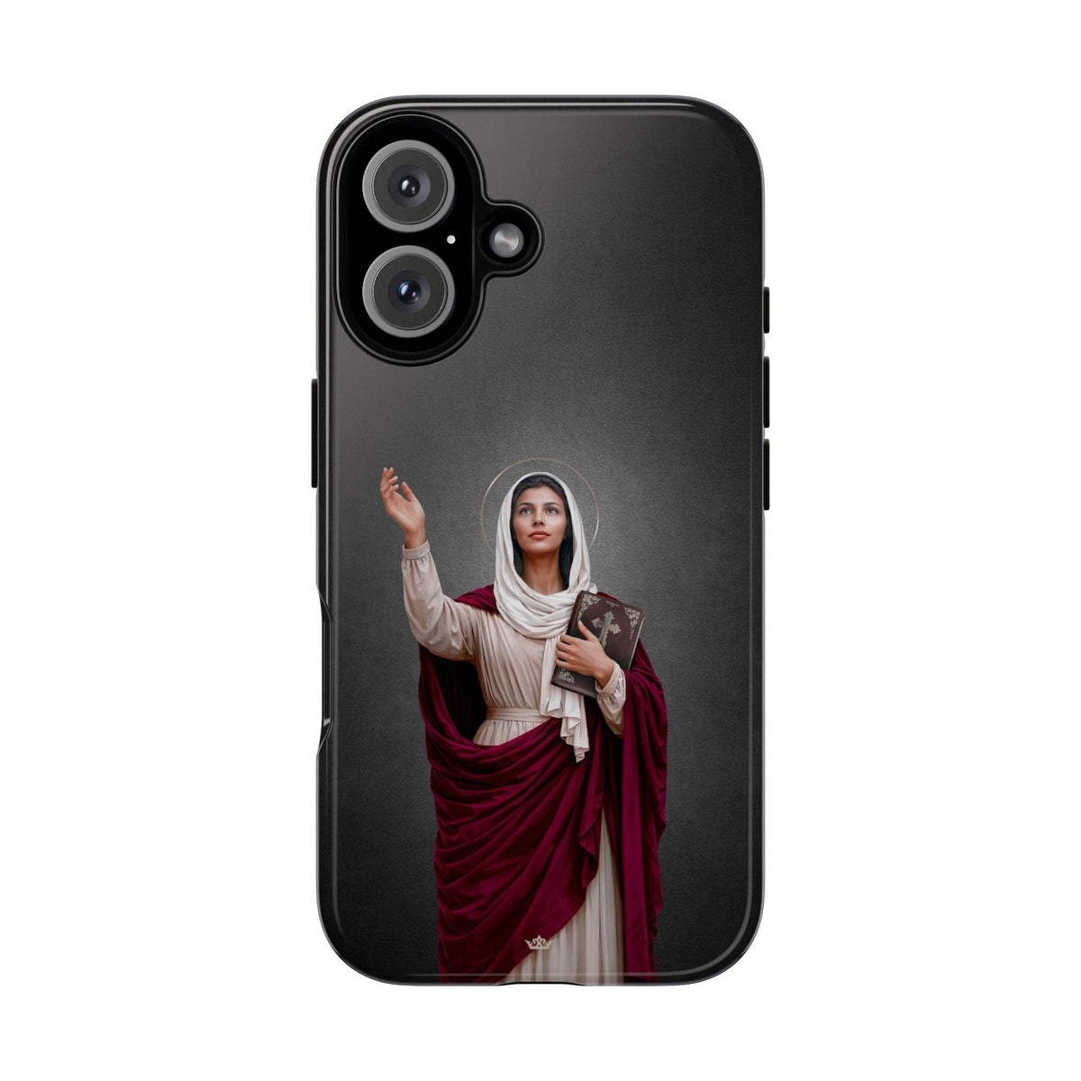 St. Monica Hard Phone Case (Dark) Copyright VENXARA