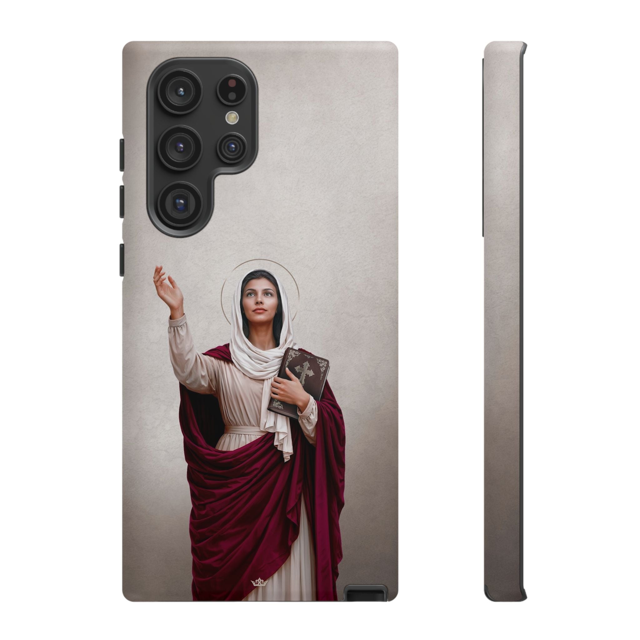 St. Monica Hard Phone Case (Light) - Venxara