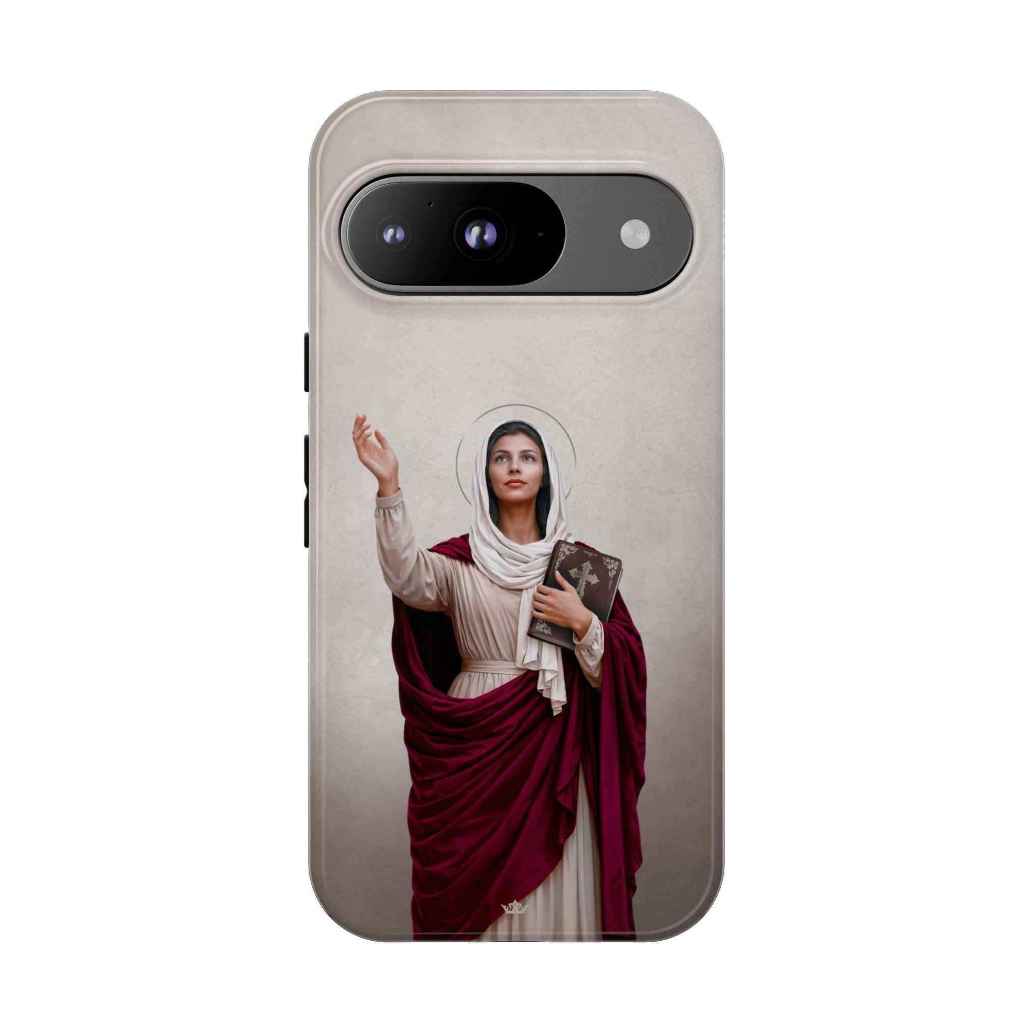 St. Monica Hard Phone Case (Light) - Venxara