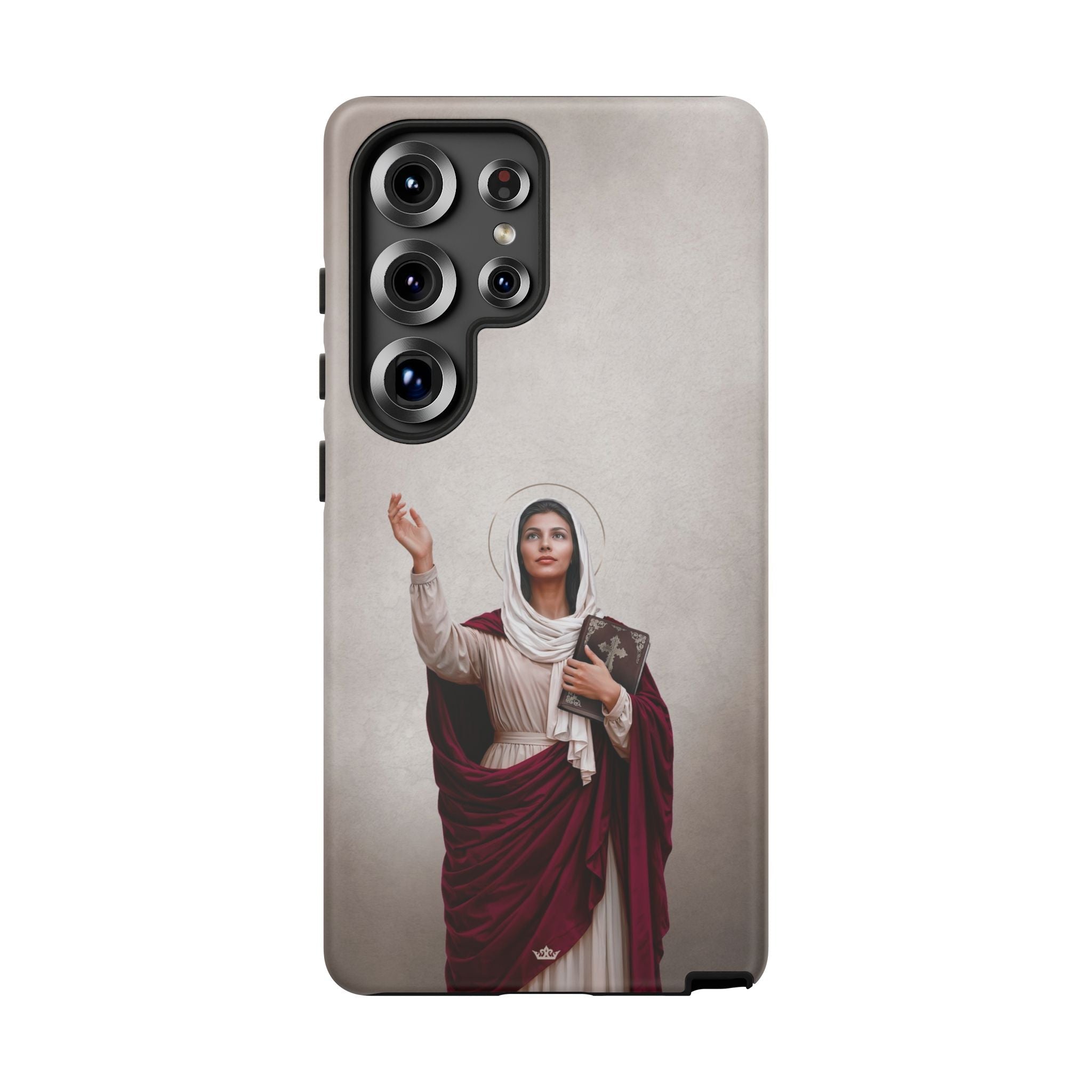 St. Monica Hard Phone Case (Light) - Venxara