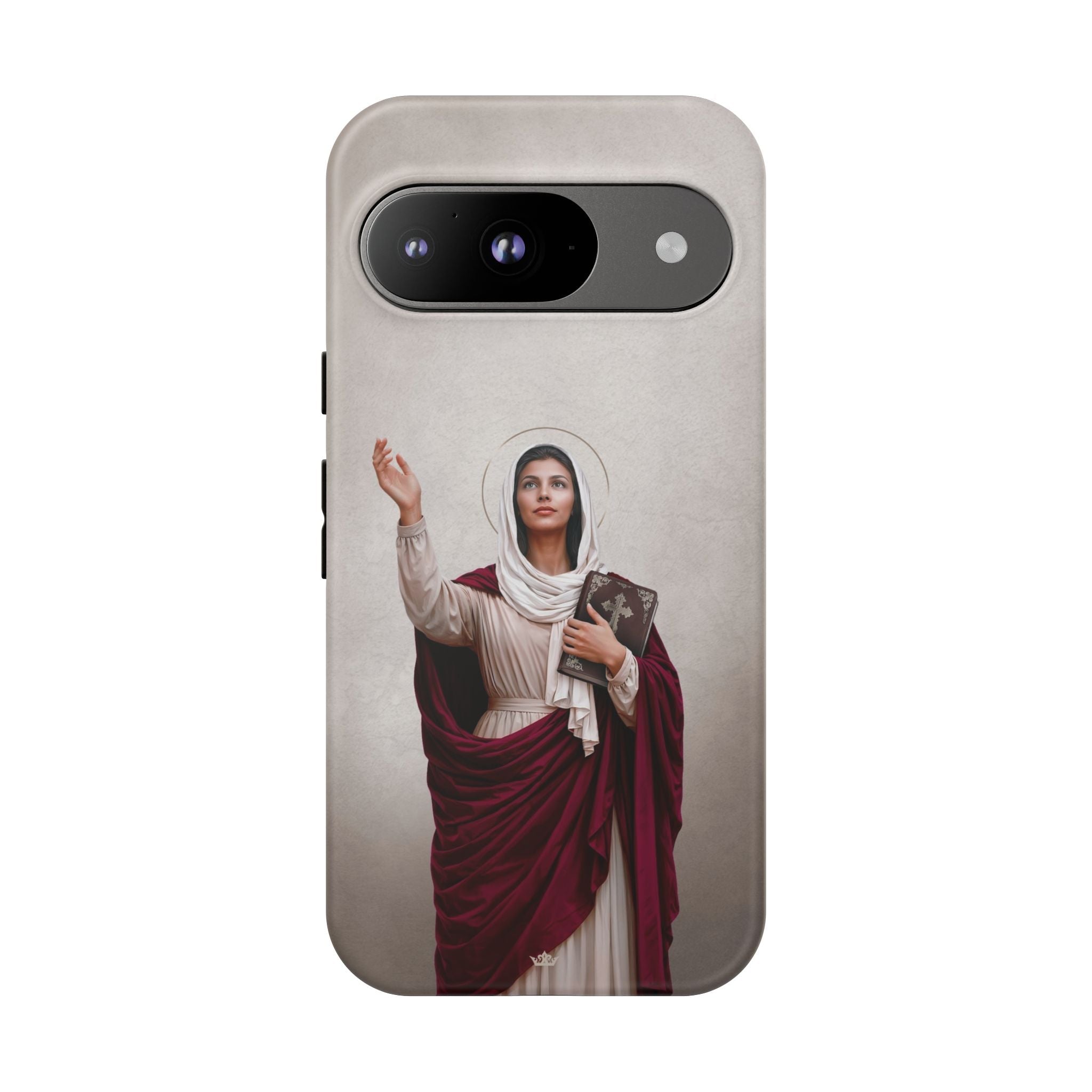 St. Monica Hard Phone Case (Light) - Venxara