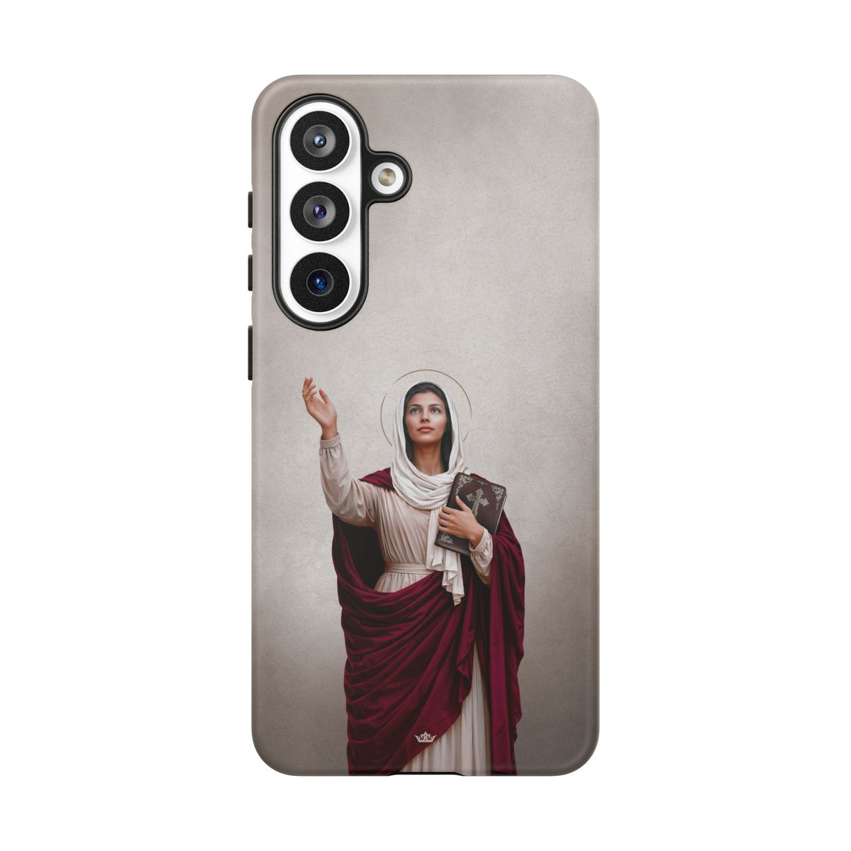 St. Monica Hard Phone Case (Light) Copyright VENXARA