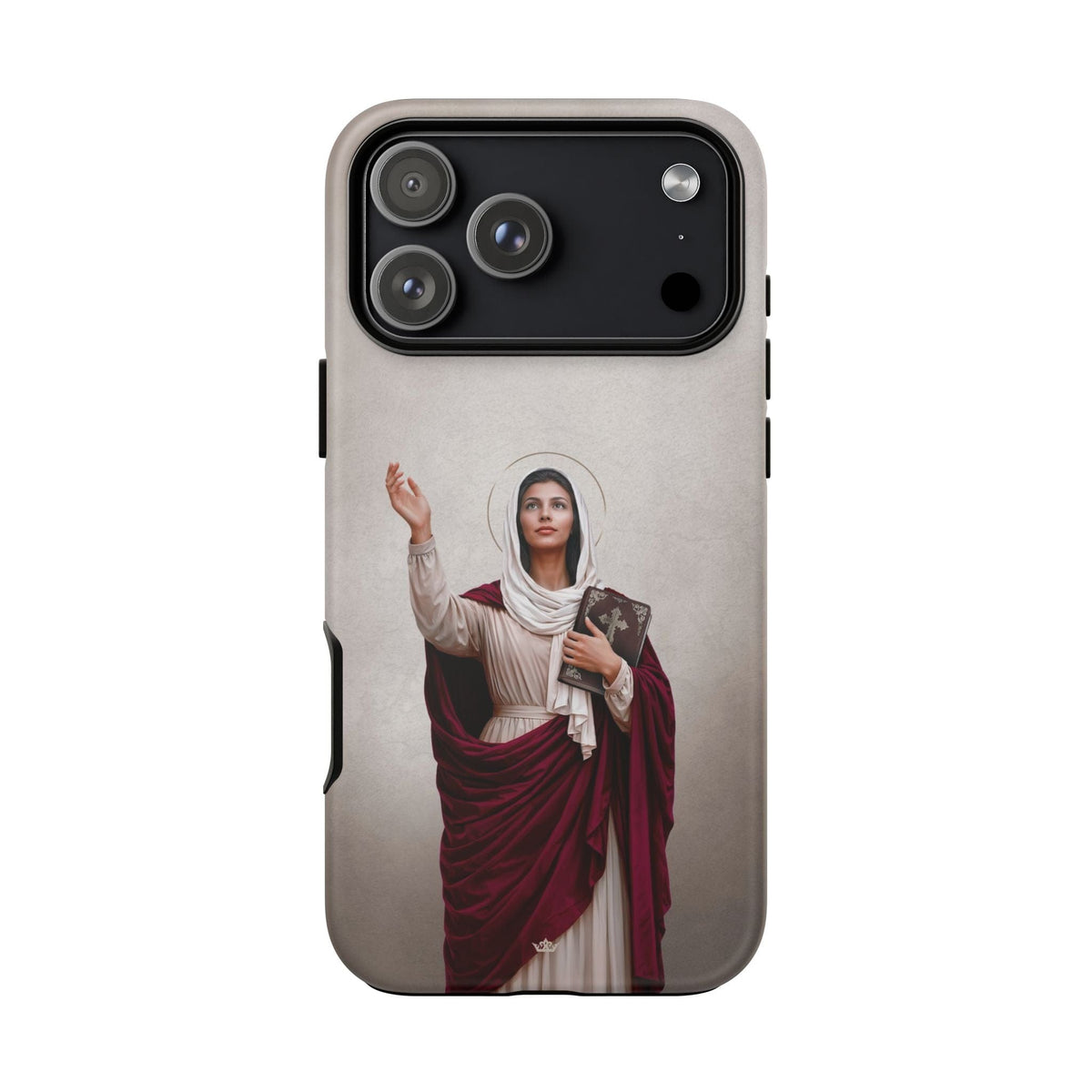 St. Monica Hard Phone Case (Light) Copyright VENXARA