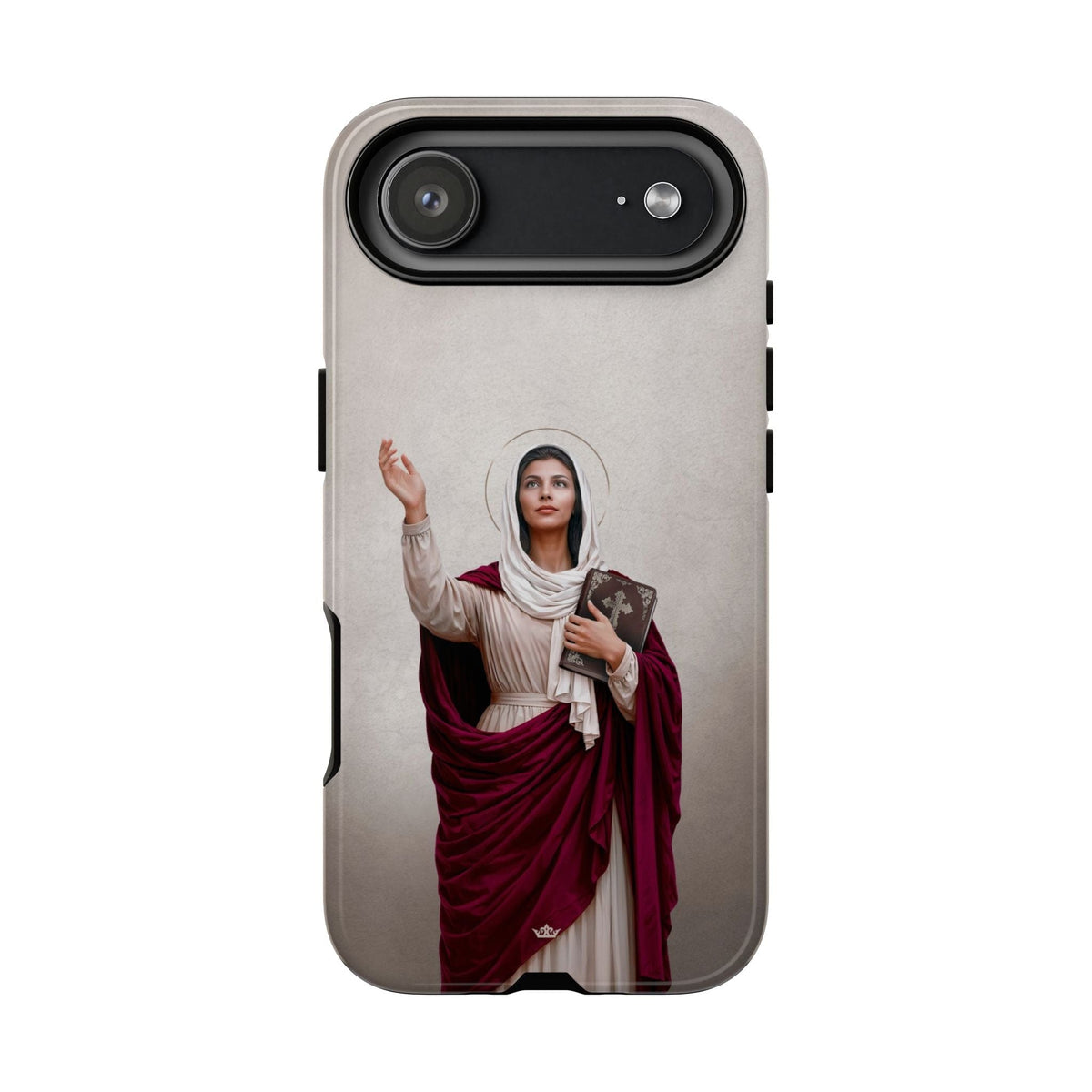 St. Monica Hard Phone Case (Light) Copyright VENXARA