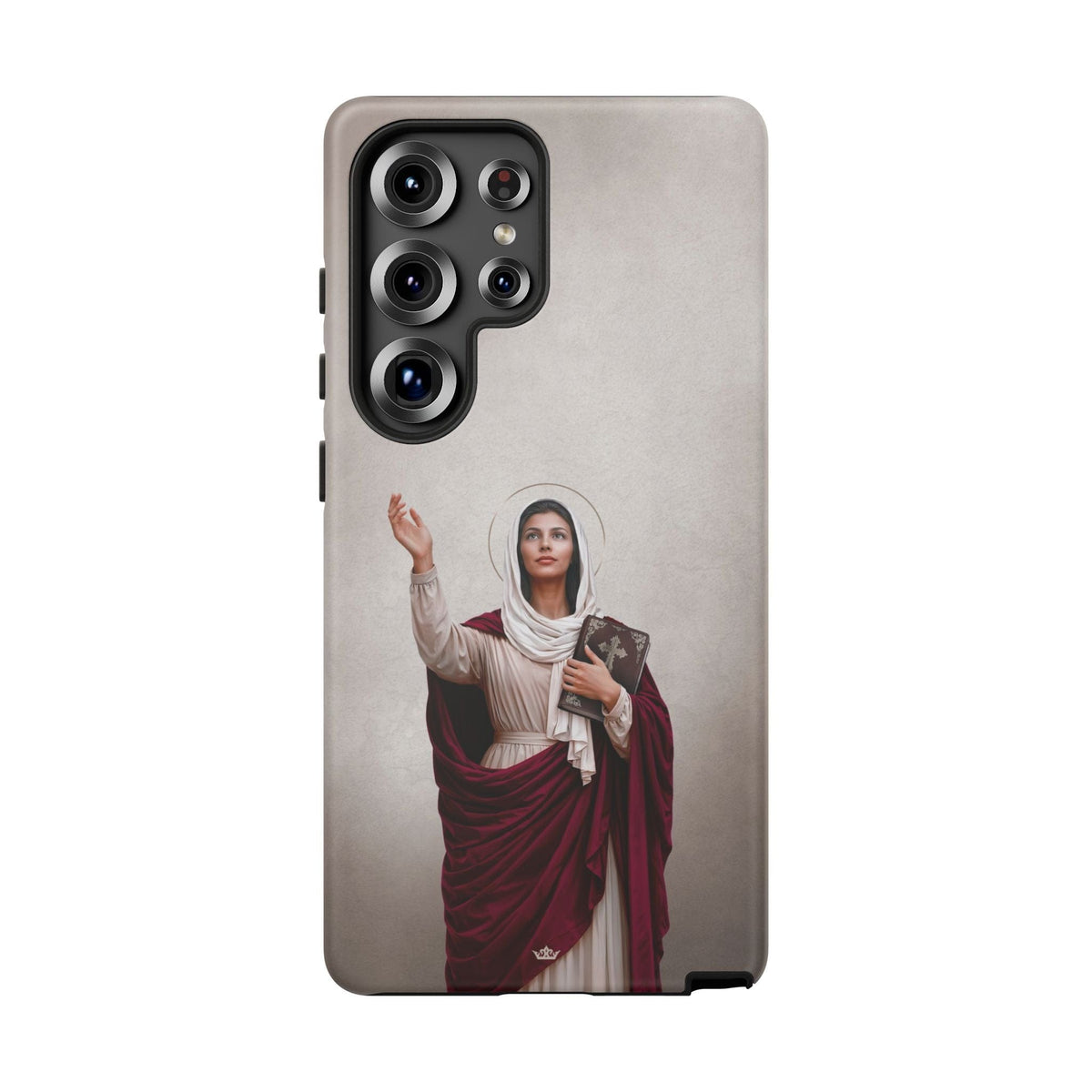 St. Monica Hard Phone Case (Light) Copyright VENXARA