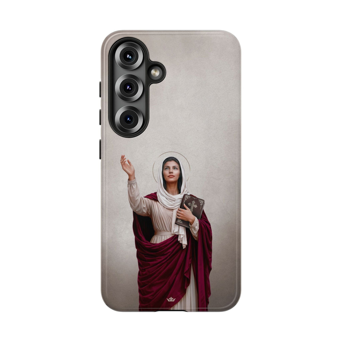 St. Monica Hard Phone Case (Light) Copyright VENXARA