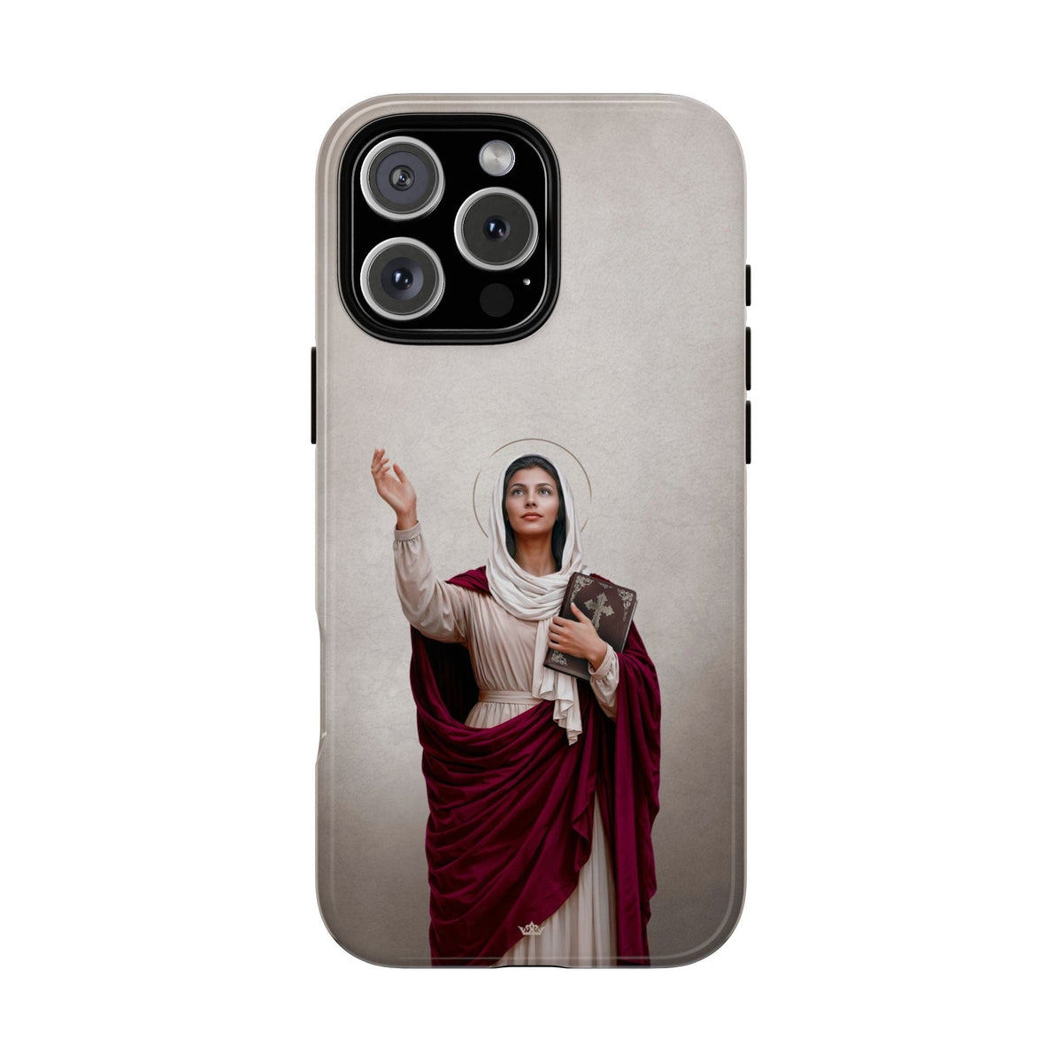 St. Monica Hard Phone Case (Light) Copyright VENXARA