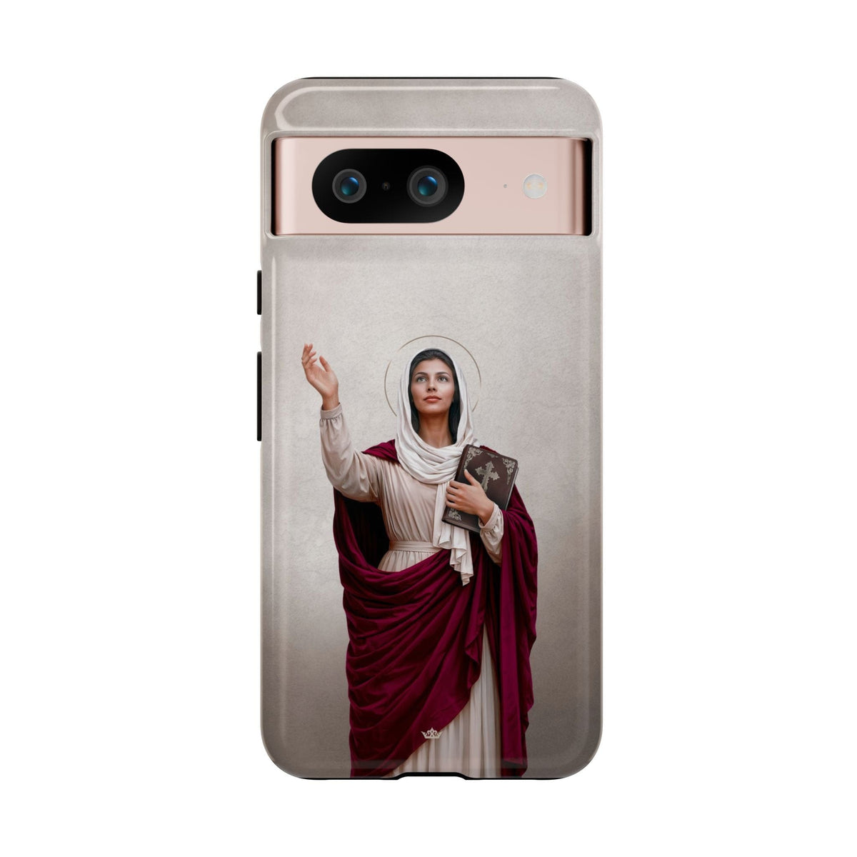 St. Monica Hard Phone Case (Light) Copyright VENXARA