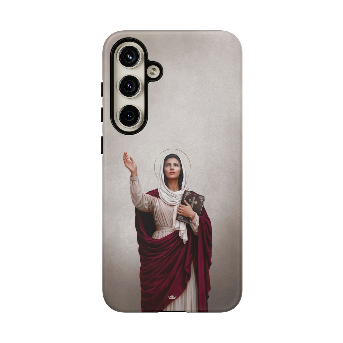 St. Monica Hard Phone Case (Light) Copyright VENXARA