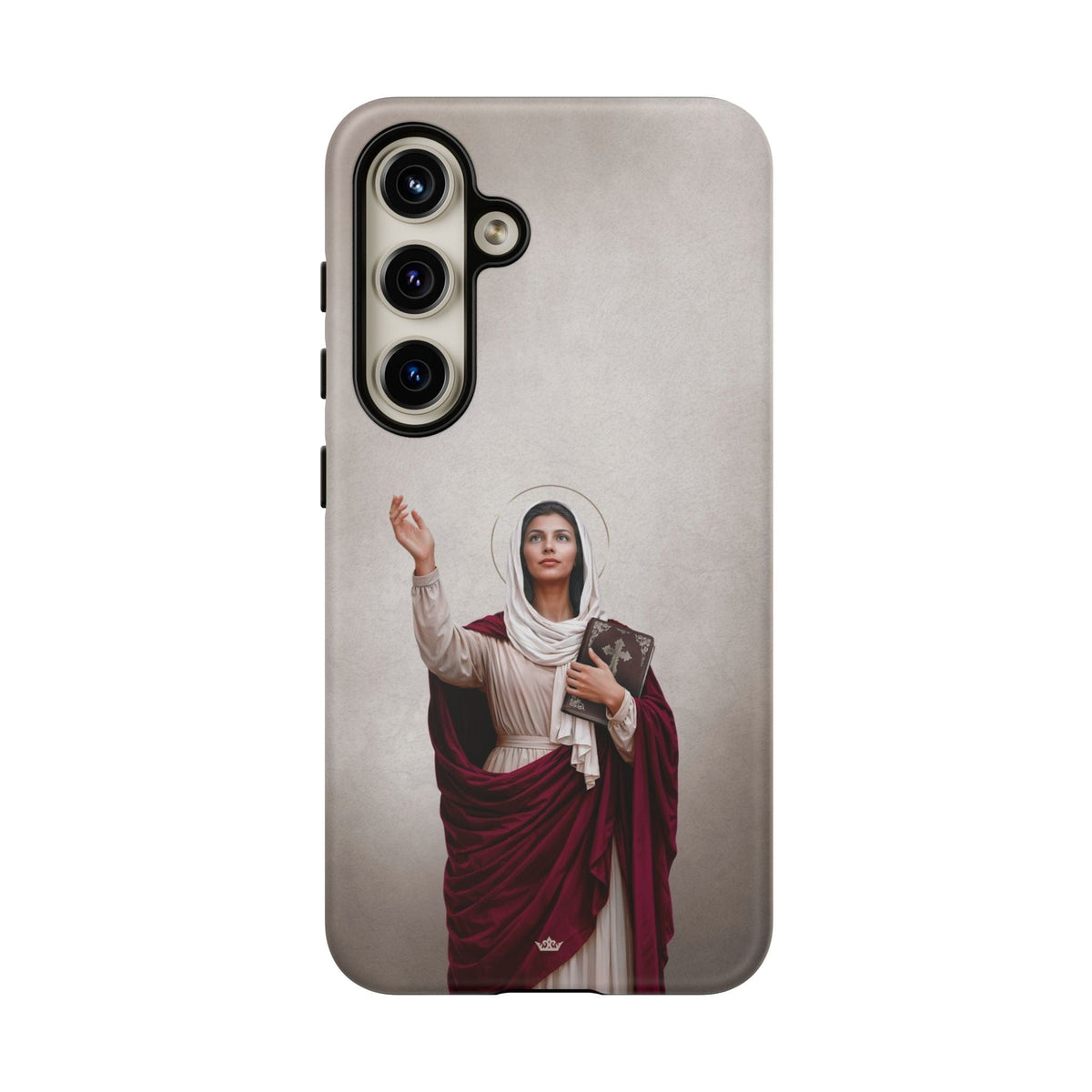 St. Monica Hard Phone Case (Light) Copyright VENXARA