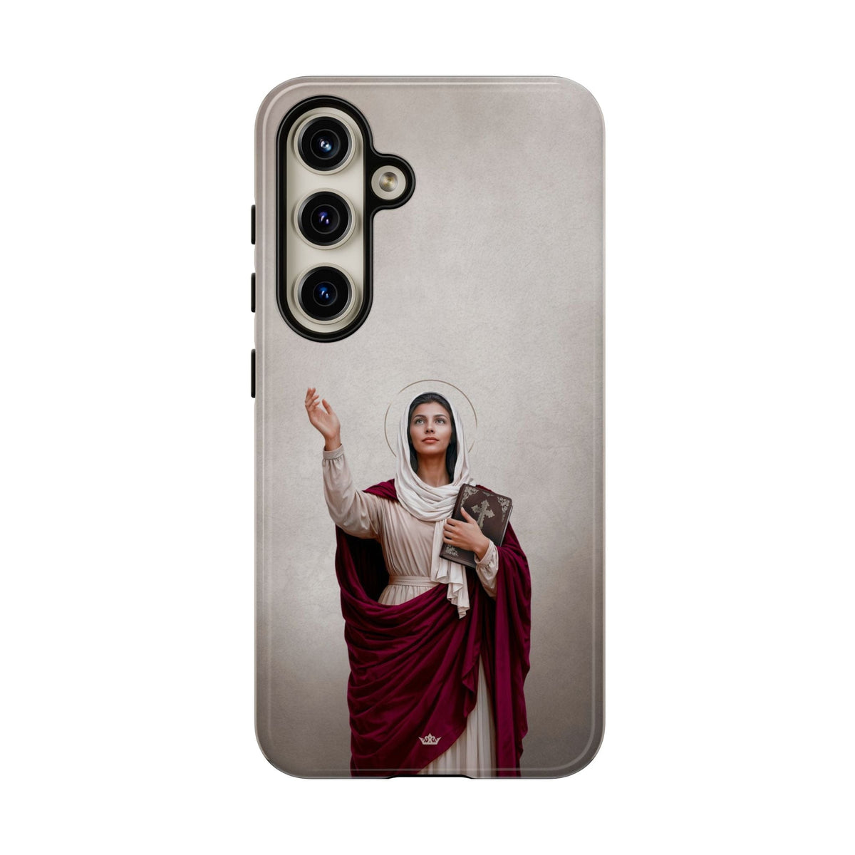 St. Monica Hard Phone Case (Light) Copyright VENXARA