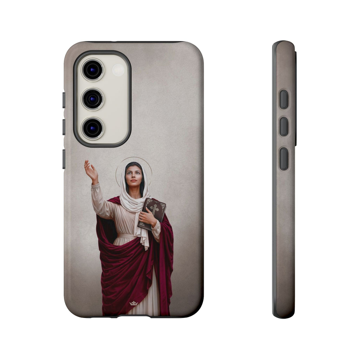 St. Monica Hard Phone Case (Light) Copyright VENXARA