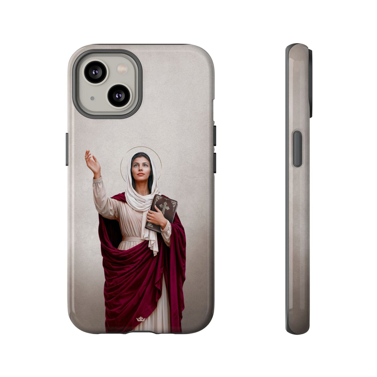 St. Monica Hard Phone Case (Light) Copyright VENXARA