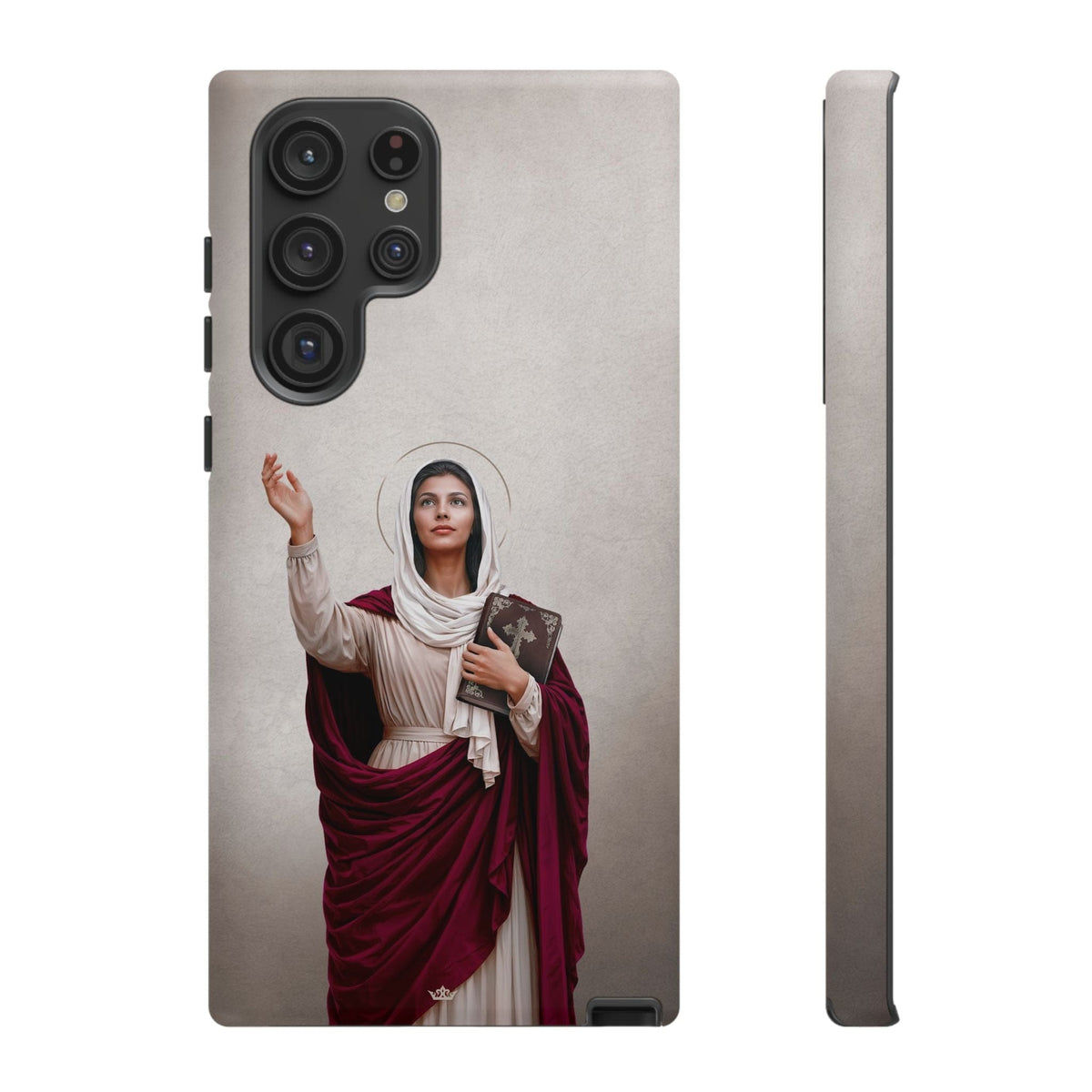 St. Monica Hard Phone Case (Light) Copyright VENXARA