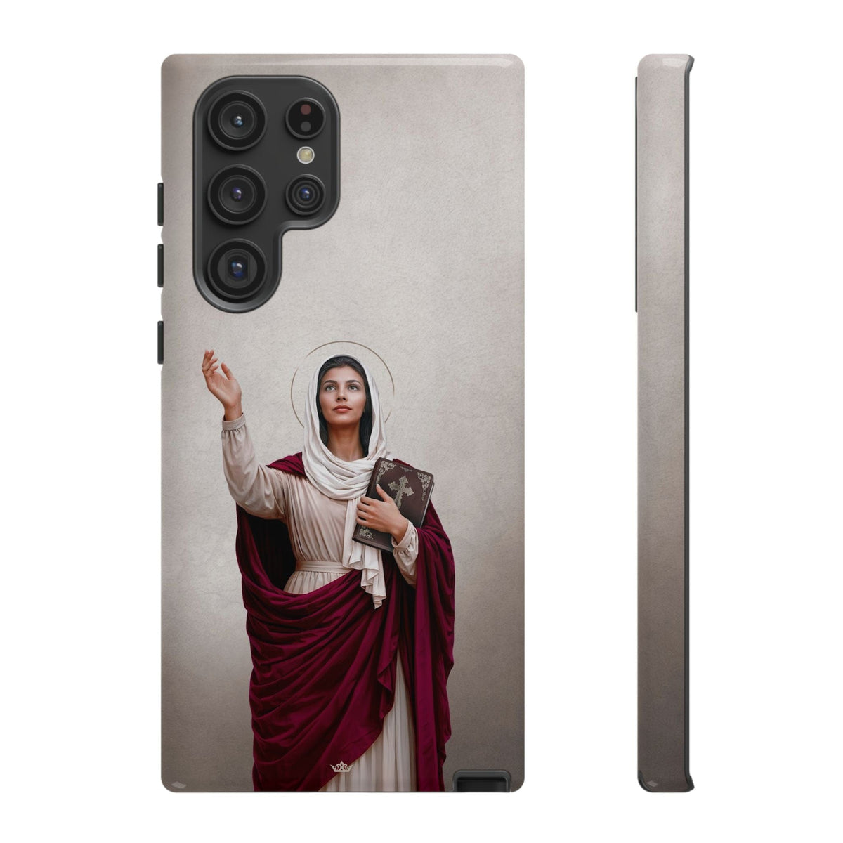 St. Monica Hard Phone Case (Light) Copyright VENXARA
