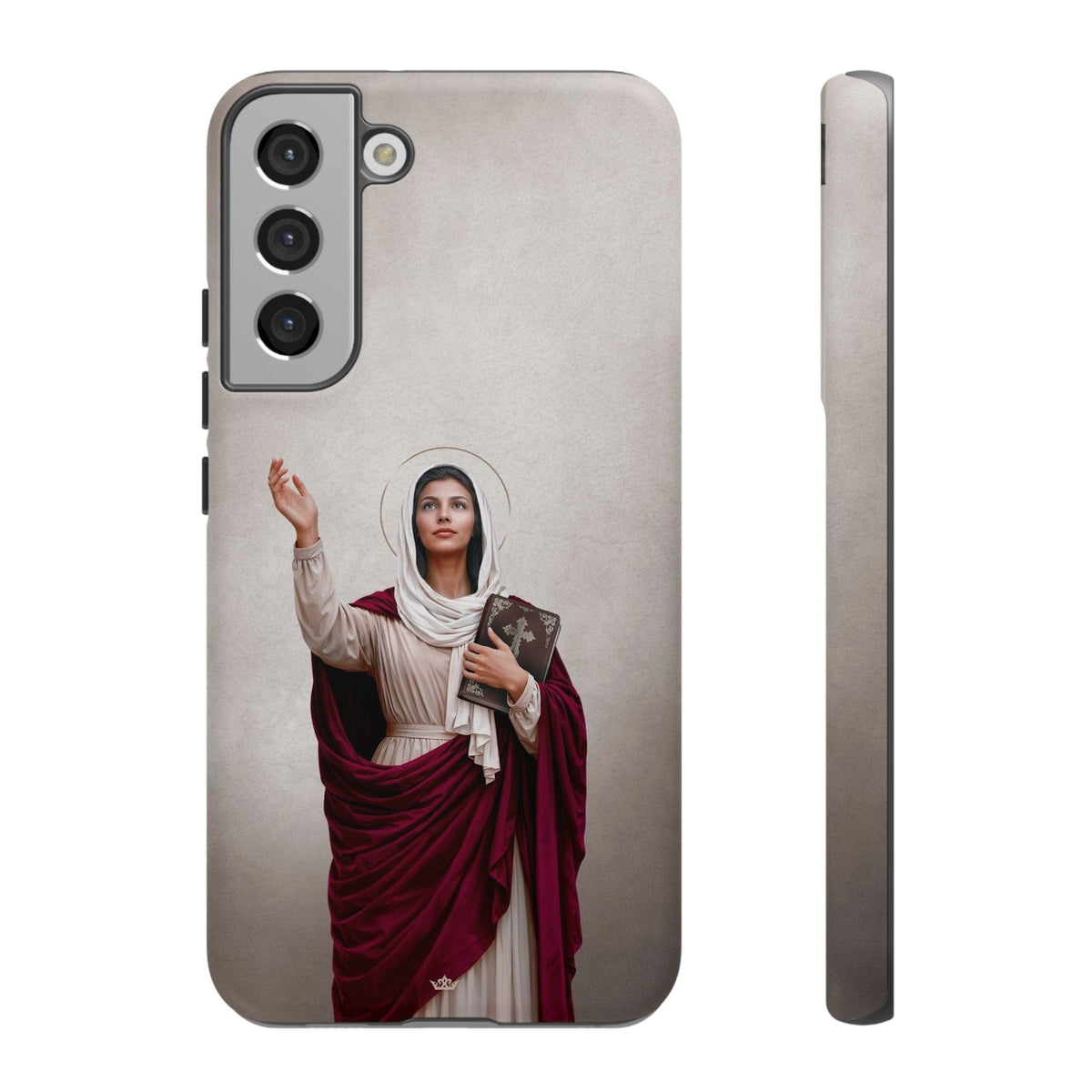 St. Monica Hard Phone Case (Light) Copyright VENXARA