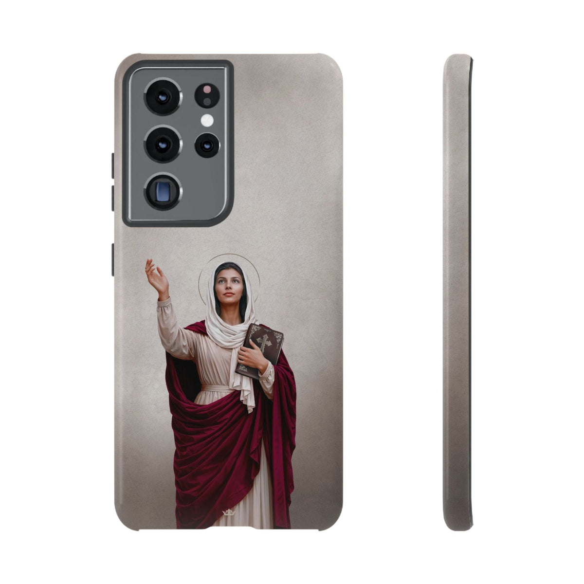St. Monica Hard Phone Case (Light) Copyright VENXARA