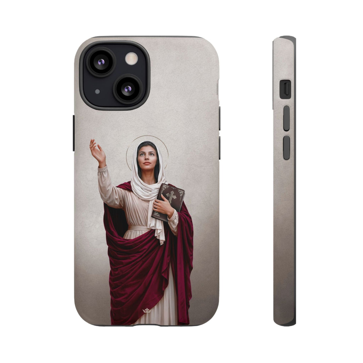 St. Monica Hard Phone Case (Light) Copyright VENXARA
