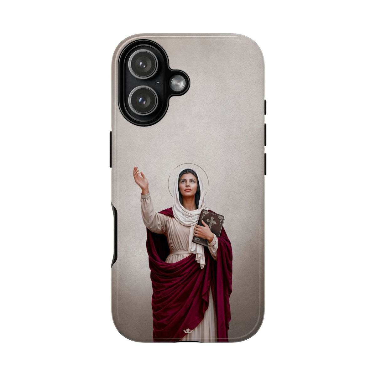 St. Monica Hard Phone Case (Light) Copyright VENXARA