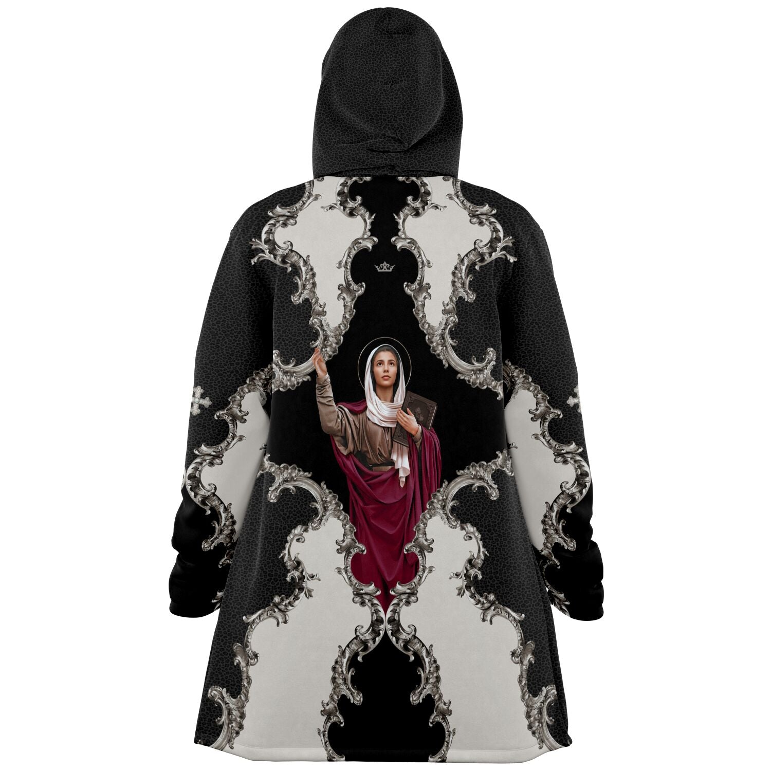 St. Monica Microfleece Cloak (Baroque Leopard) - VENXARA®