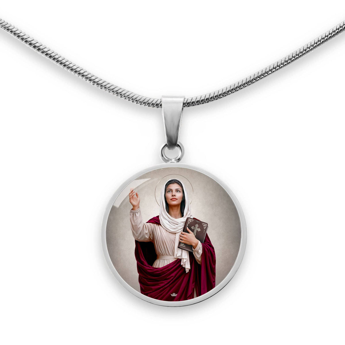 St. Monica Pendant Necklace Copyright VENXARA
