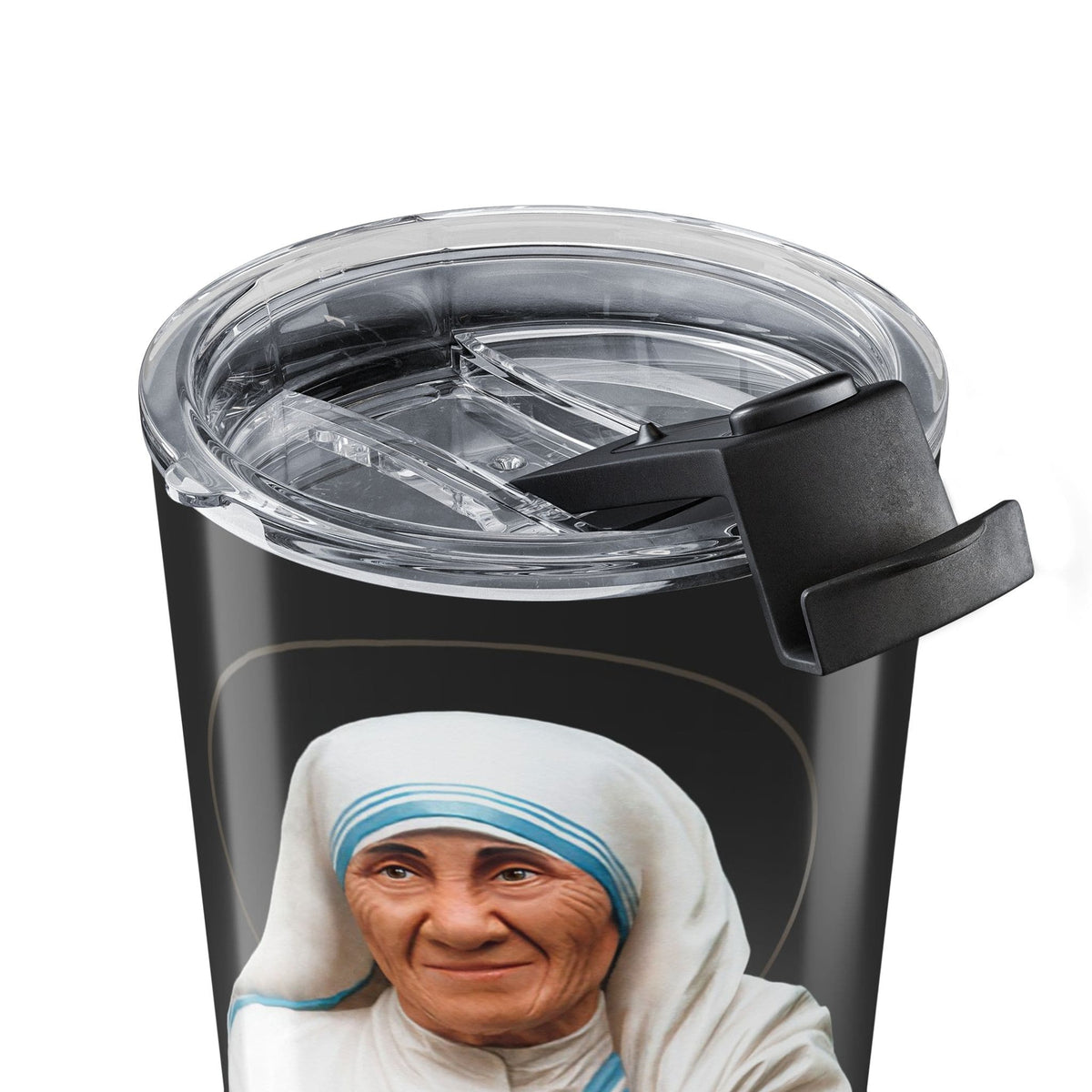 St. Mother Teresa Lord's Prayer Tumbler (Ash 20 oz) Copyright VENXARA