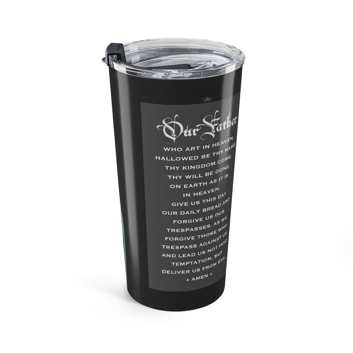St. Mother Teresa Lord's Prayer Tumbler (Ash 20 oz) Copyright VENXARA