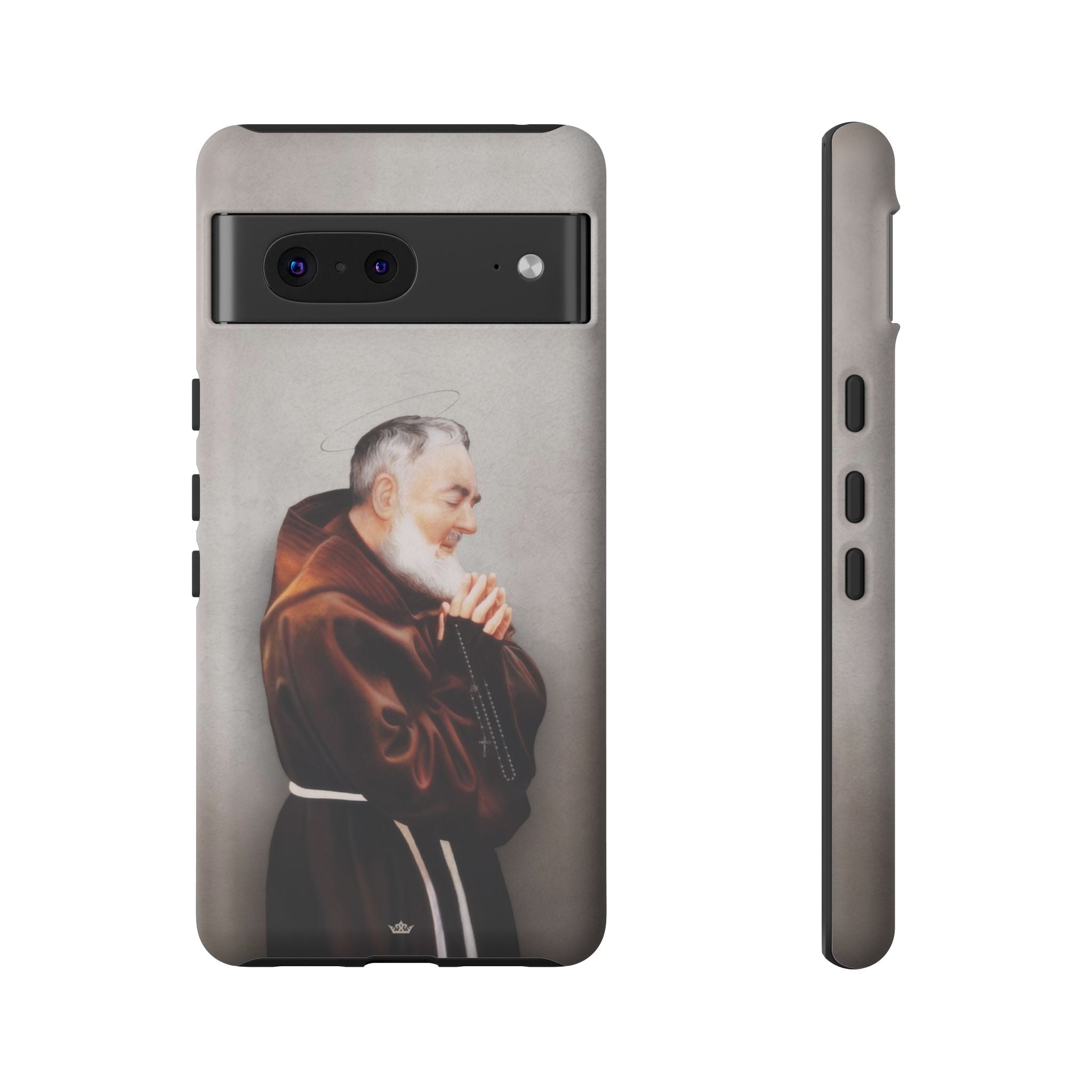 St. Padre Pio Hard Phone Case (Light) - VENXARA®