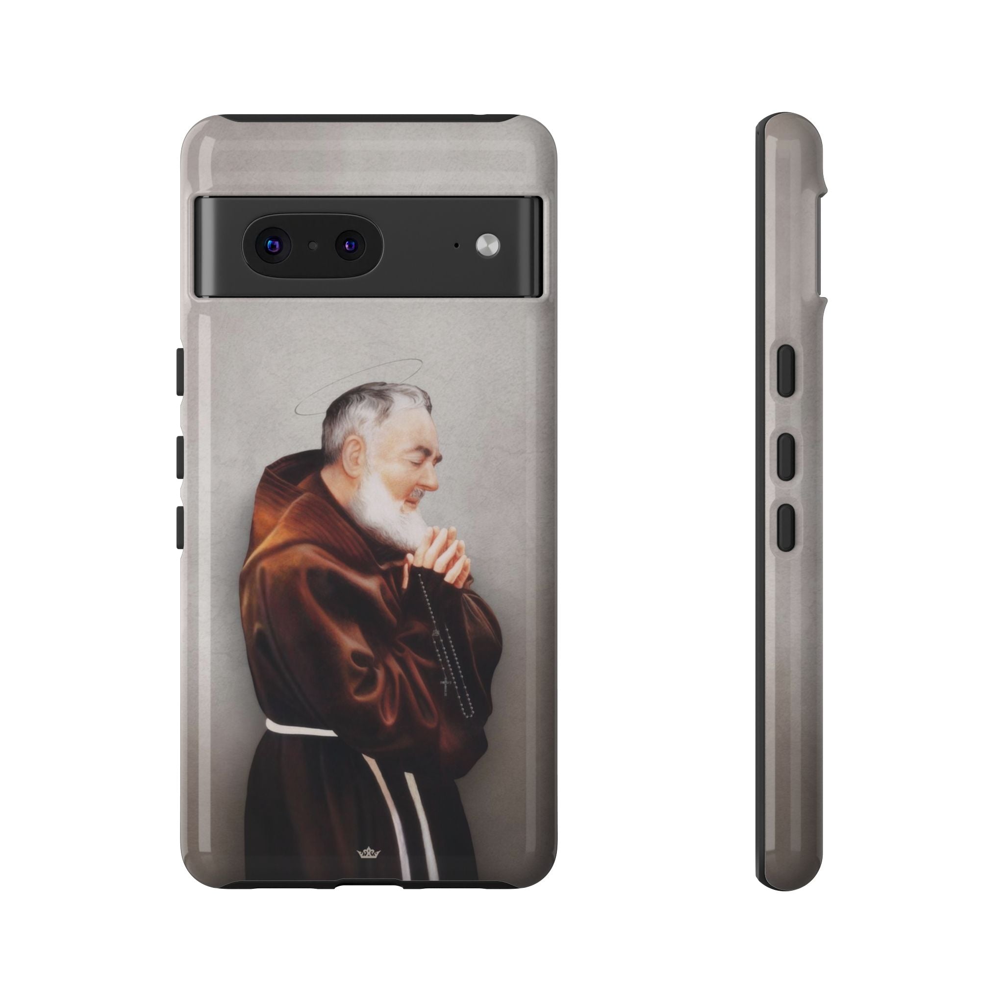 St. Padre Pio Hard Phone Case (Light) - VENXARA®