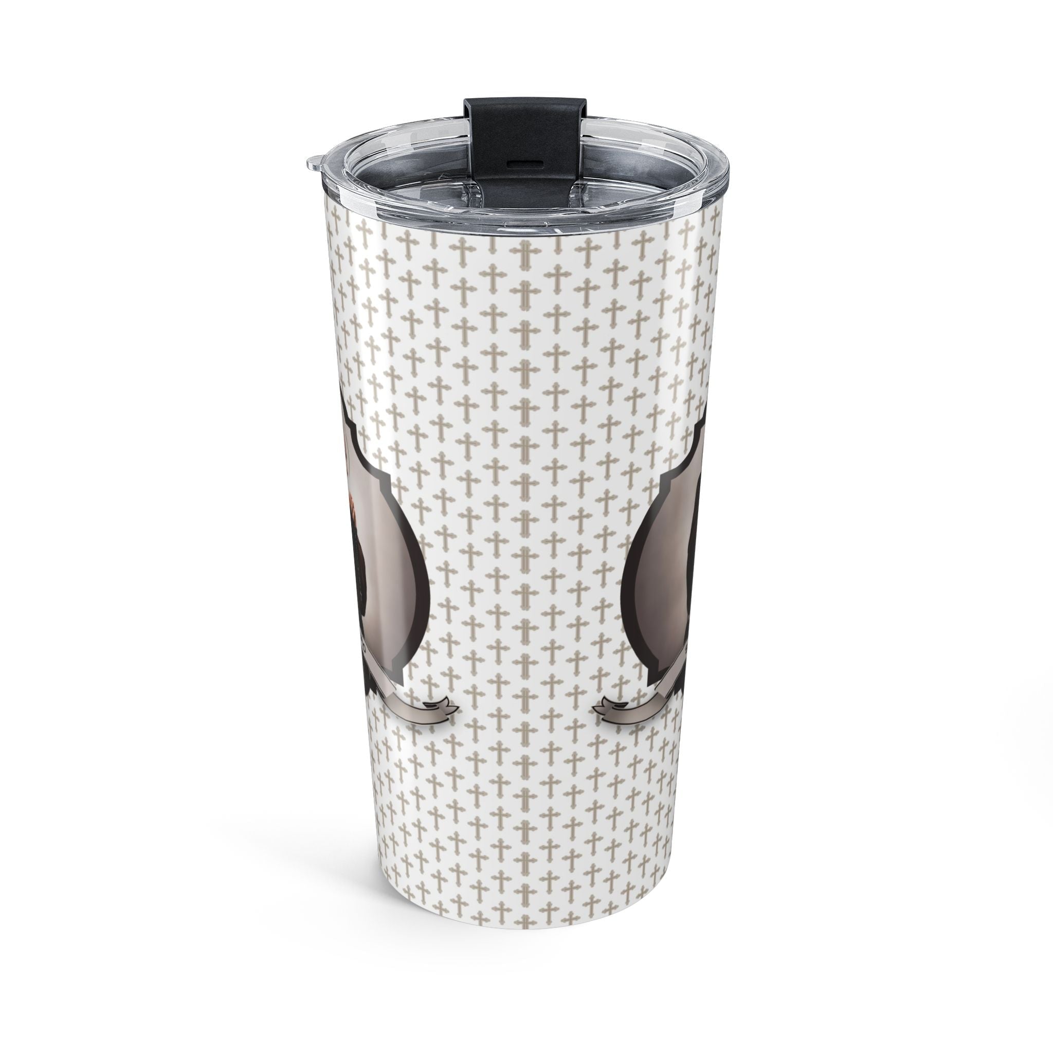 St. Padre Pio Tumbler (Crosses 20 oz) - VENXARA