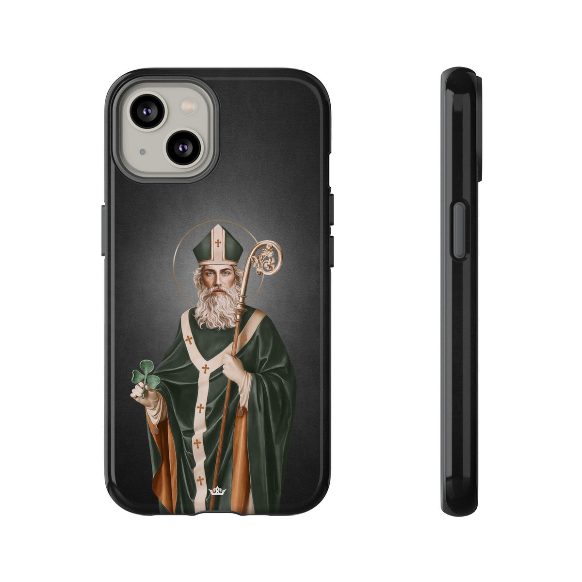 St. Patrick Hard Phone Case (Dark) Copyright VENXARA