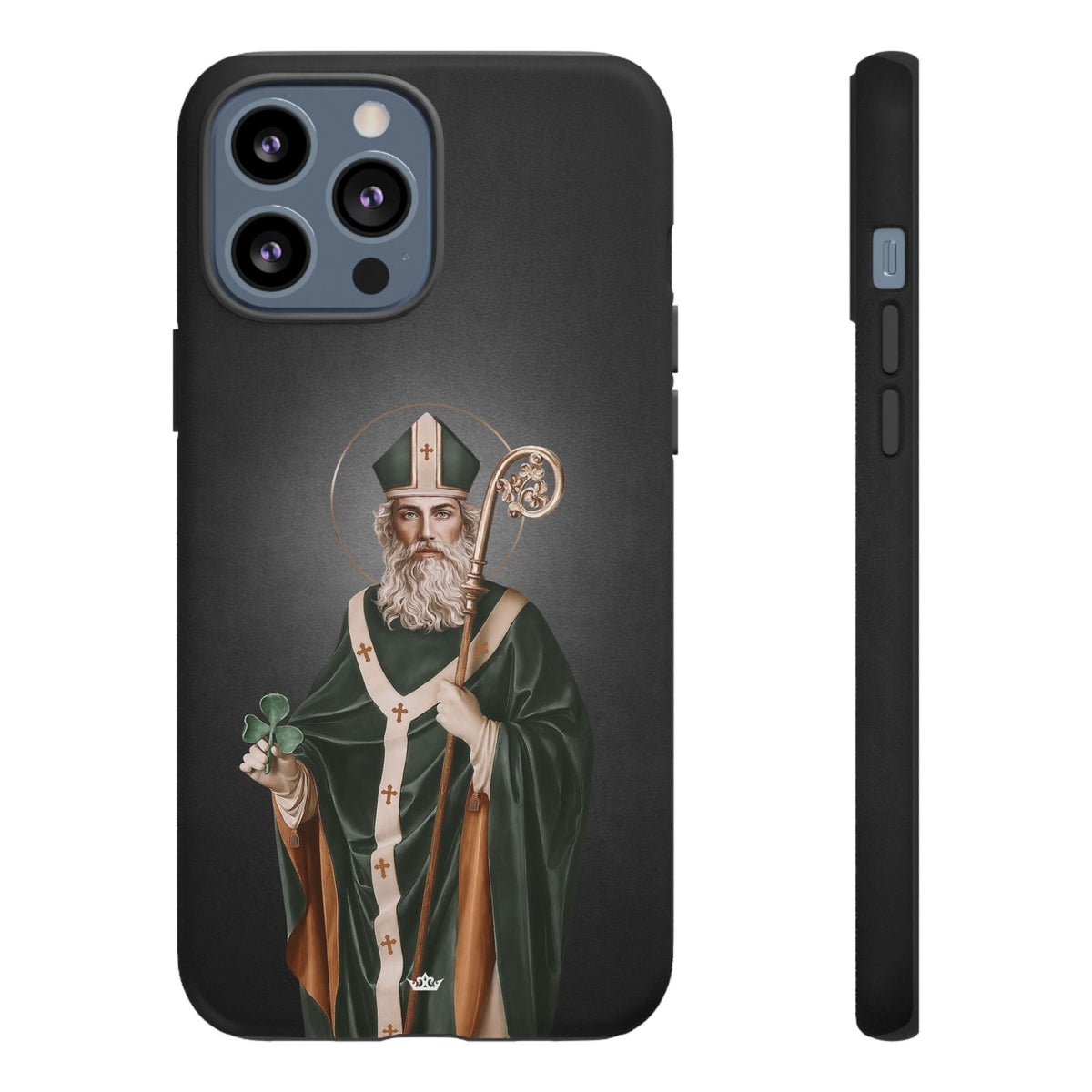 St. Patrick Hard Phone Case (Dark) Copyright VENXARA
