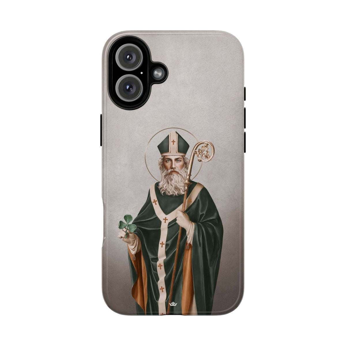 St. Patrick Hard Phone Case (Light) Copyright VENXARA