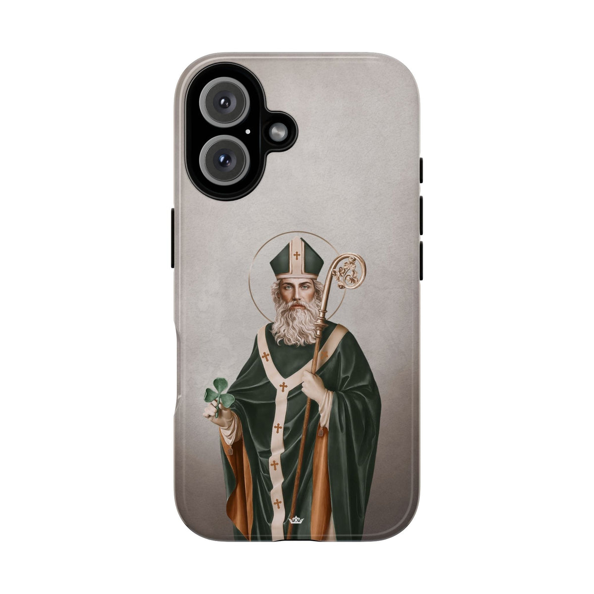 St. Patrick Hard Phone Case (Light) Copyright VENXARA