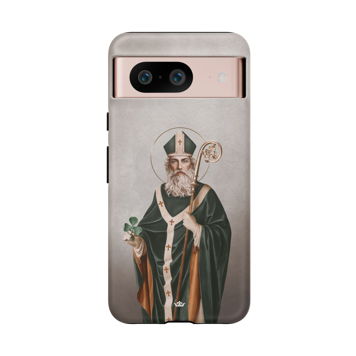 St. Patrick Hard Phone Case (Light) Copyright VENXARA