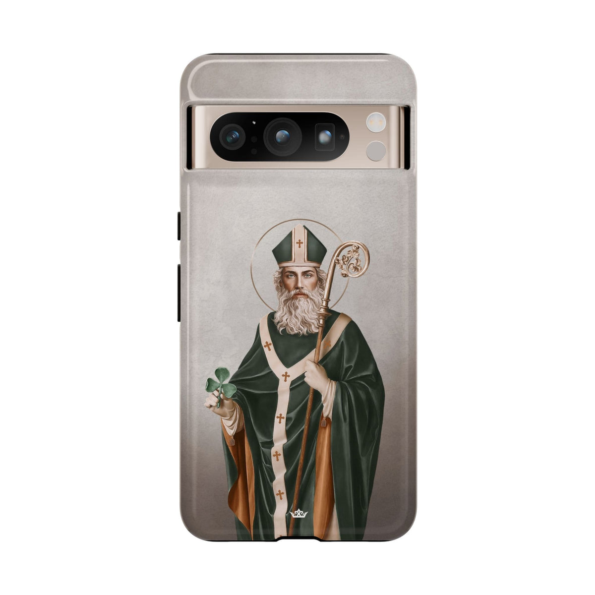 St. Patrick Hard Phone Case (Light) Copyright VENXARA